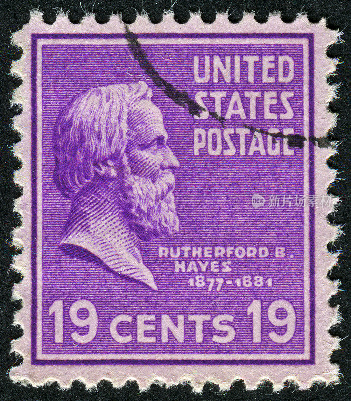 Rutherford B. Hayes Stamp